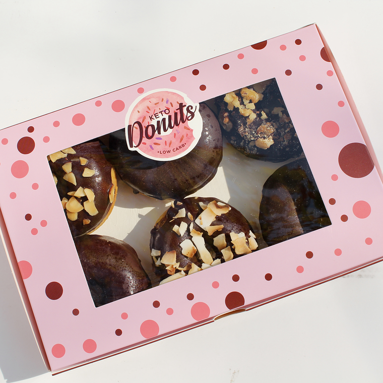 Keto Donuts de Chocolate (También opción sin lácteos)  3