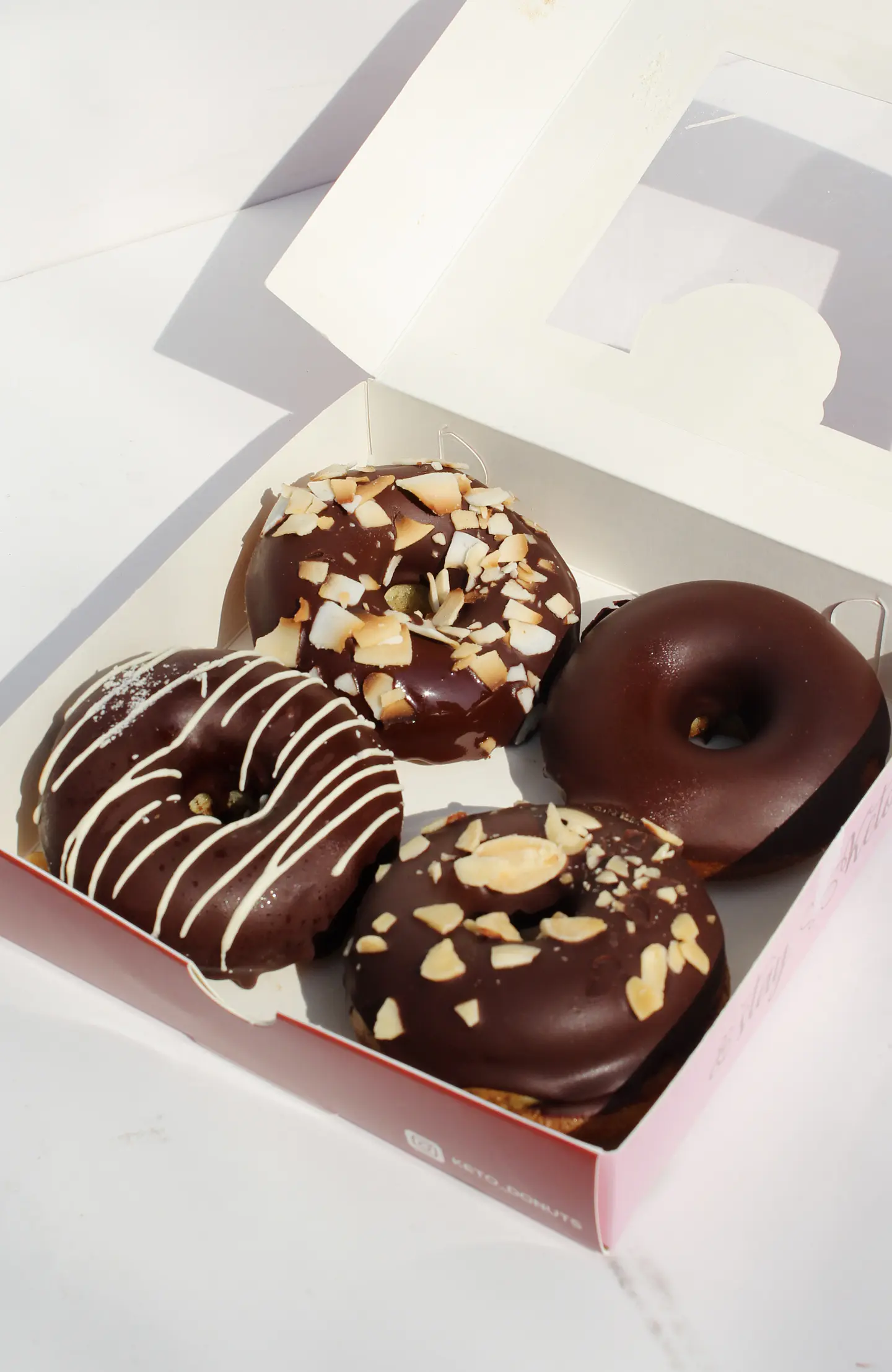 Keto donuts de chocolate - sin lácteos 1