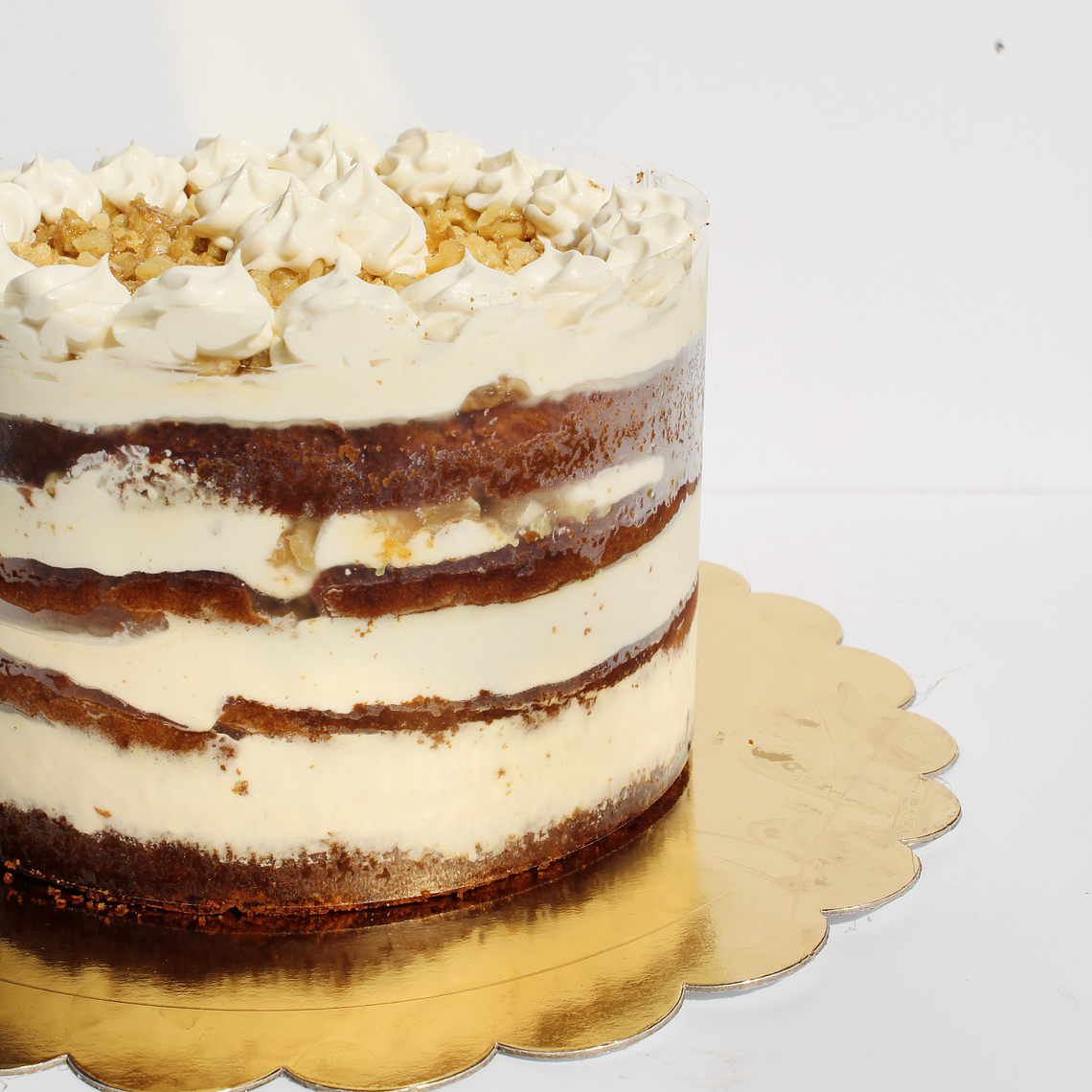 Torta Carrot Cake Low Carb - sin gluten - sin azúcar  2