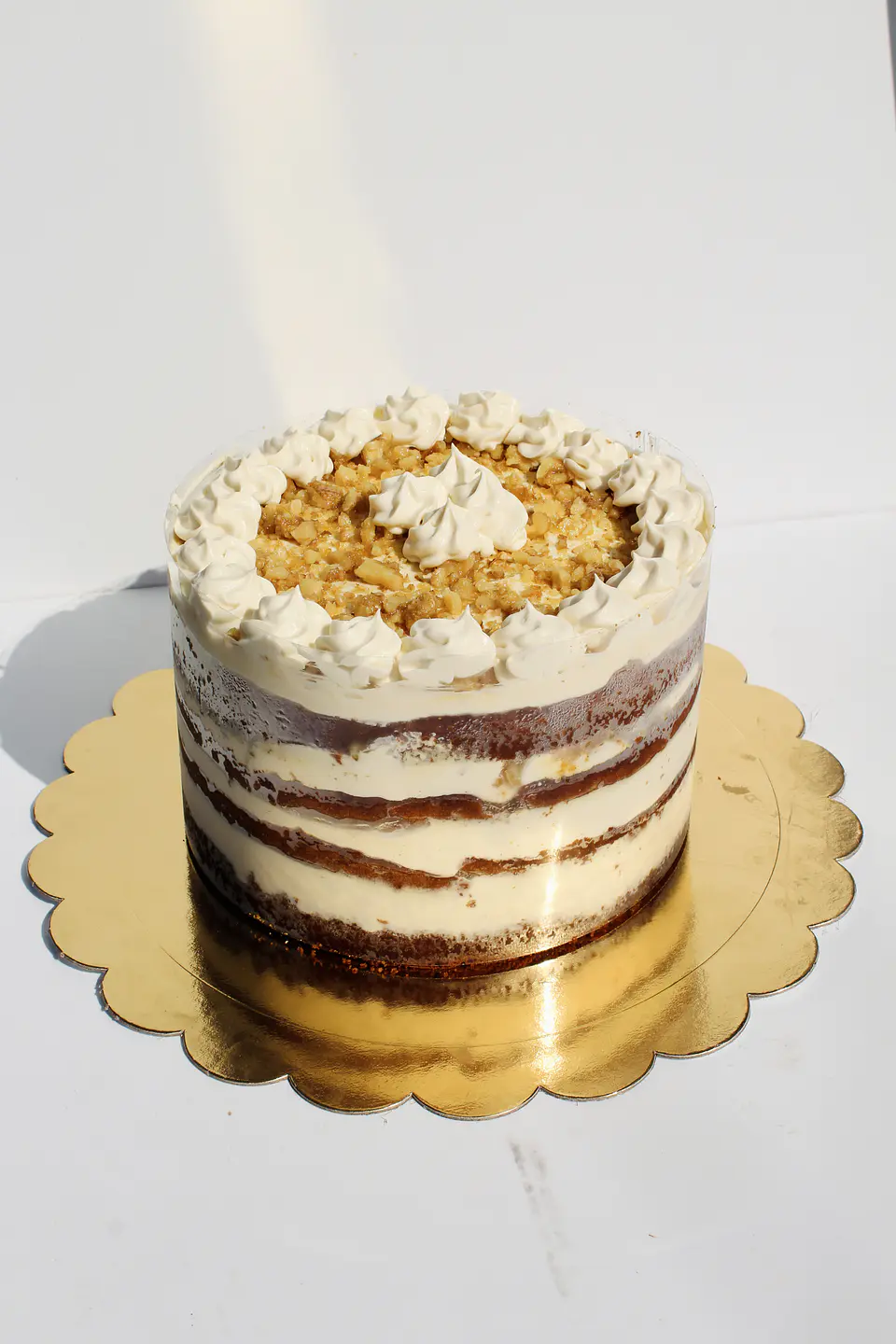 Torta Carrot Cake Low Carb - sin gluten - sin azúcar  2