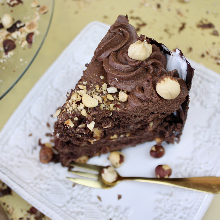 Torta Ferrero Rocher Keto (sin lácteos)  2