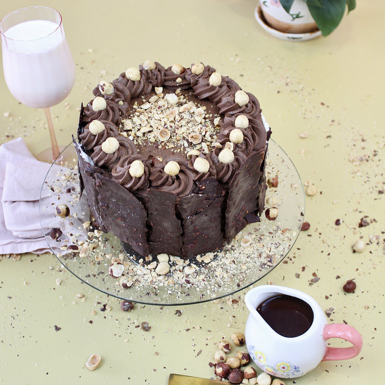 Torta Ferrero Rocher Keto (sin lácteos)  1