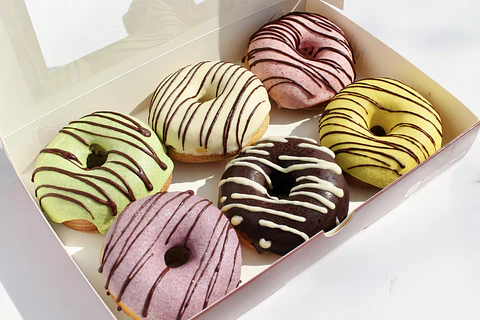 Keto Donuts Glaseadas