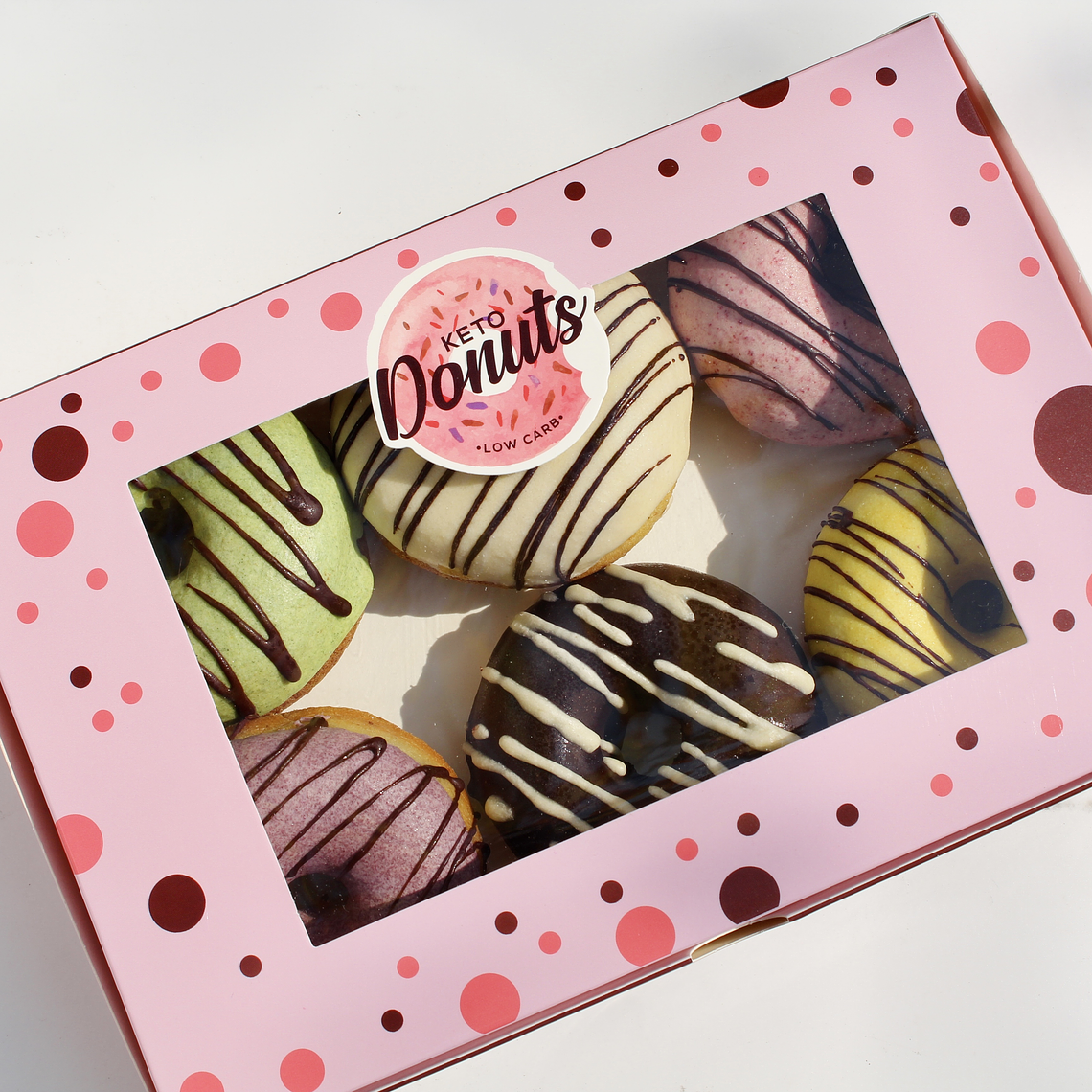 Keto Donuts Glaseadas 2