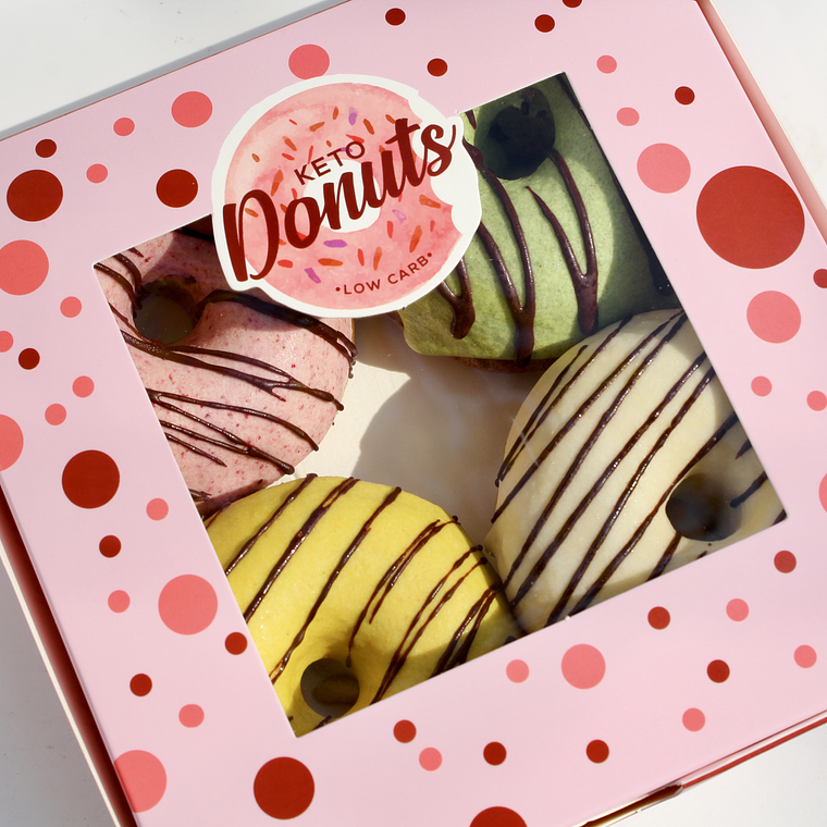 Keto Donuts Glaseadas 4