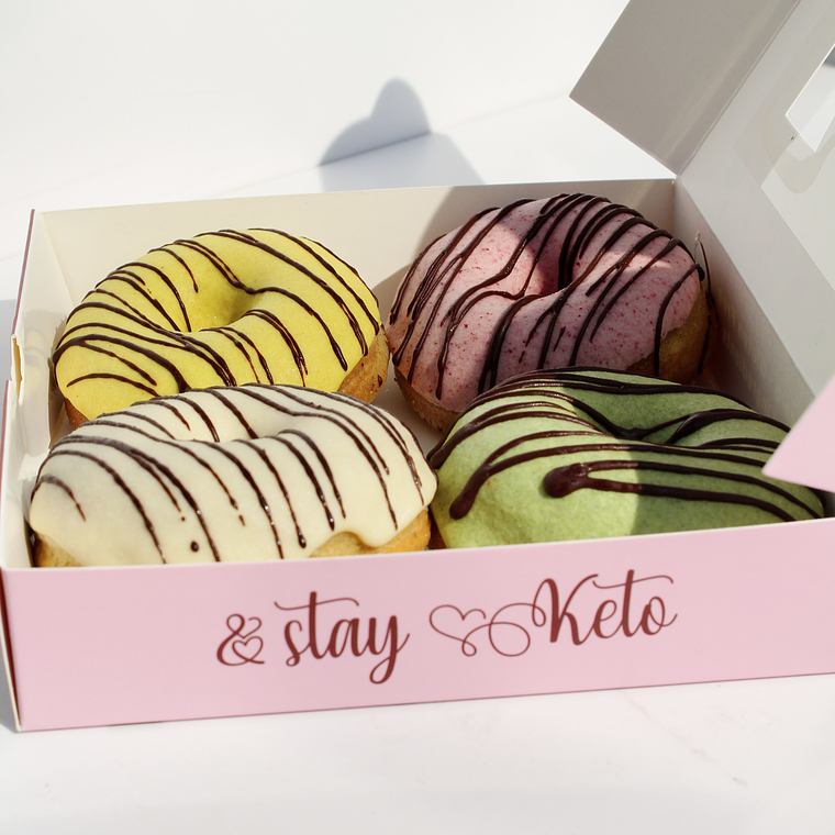 Keto Donuts Glaseadas 3