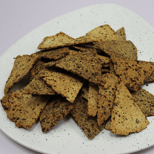 Keto Nachos Limón - Pimienta- Oliva