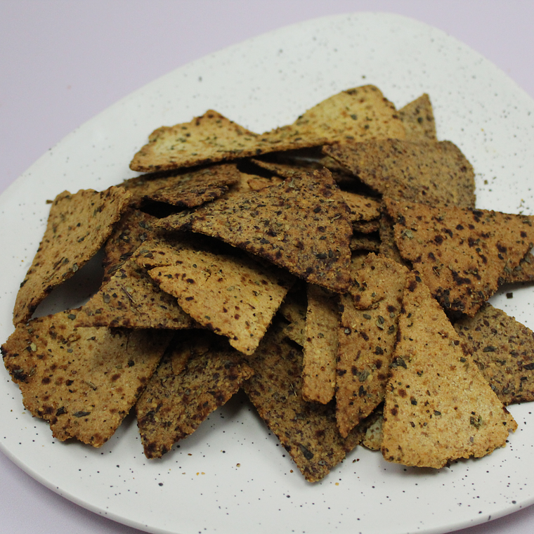 Keto Nachos Limón - Pimienta- Oliva 1