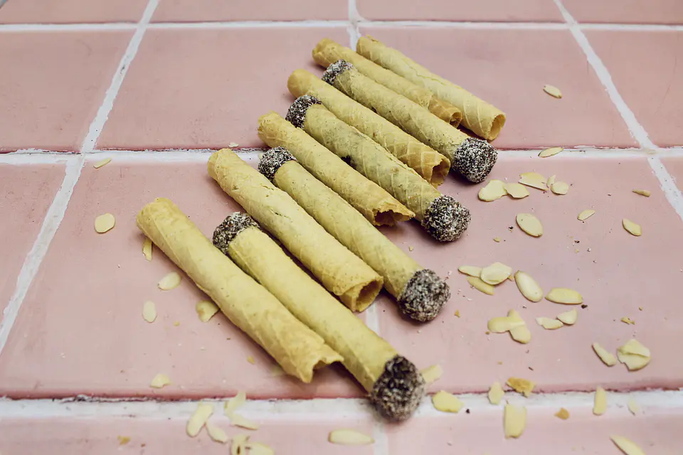 Keto Barquillos Mix - Trufa de Chocolate + Clásico (10 u.) 3