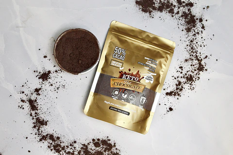 Hot Chocolate Keto instantáneo en polvo