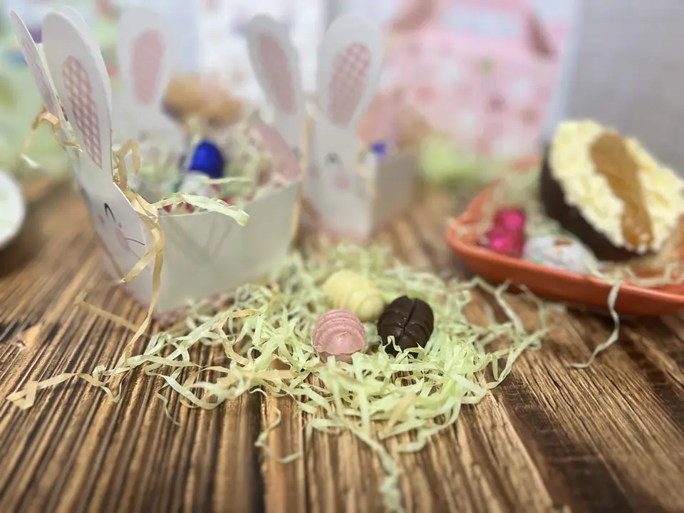 Huevitos de pascua sin azúcar - sin gluten - libres de soya 4