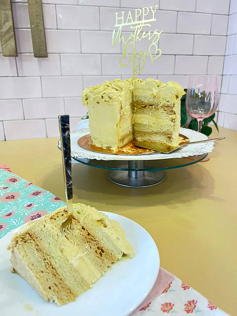 Torta Lúcuma Manjar - Low Carb Y Gluten Free
