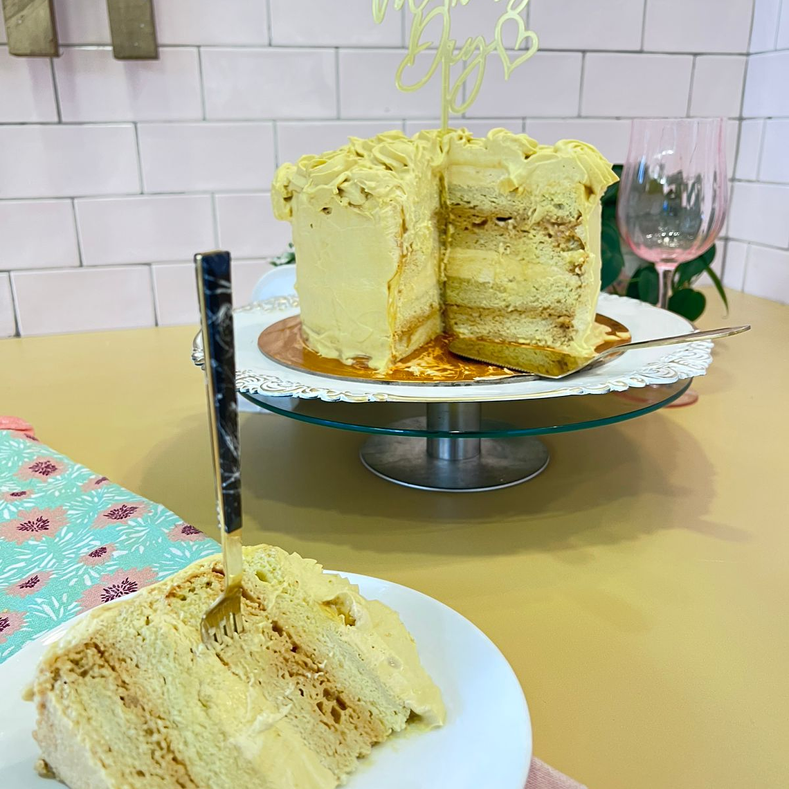 Torta Lúcuma Manjar - Low Carb Y Gluten Free 1