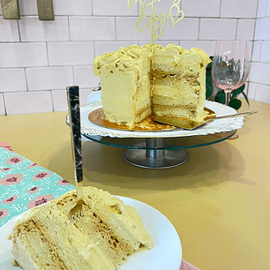 Torta Lúcuma Manjar - Low Carb Y Gluten Free