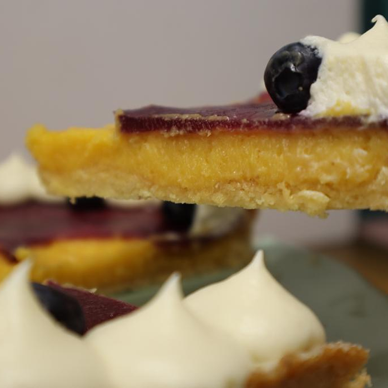 Pie de Maracuyá Keto y sin lácteos 3