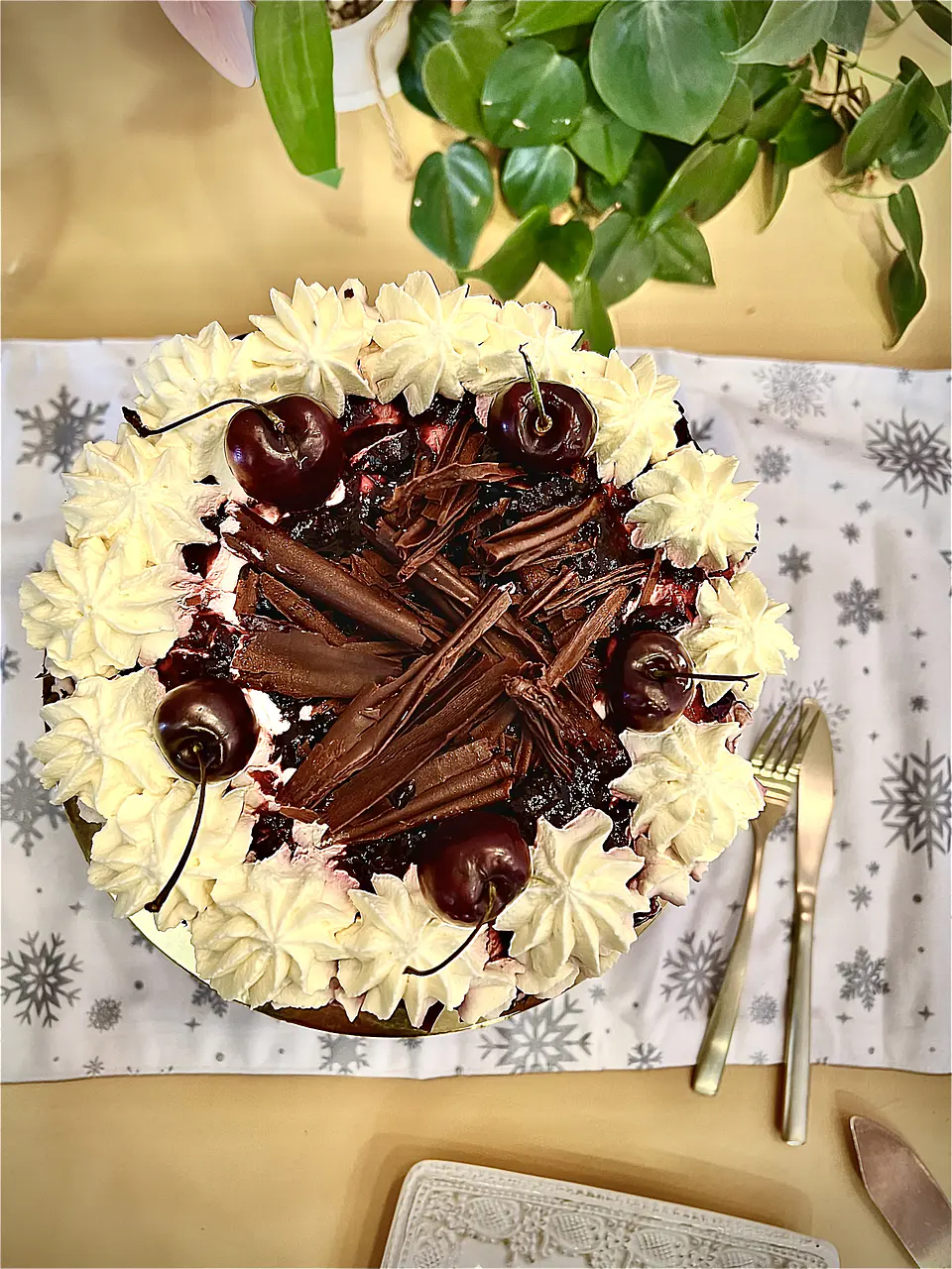 Torta Selva Negra: keto - sin gluten - sin azúcar 5