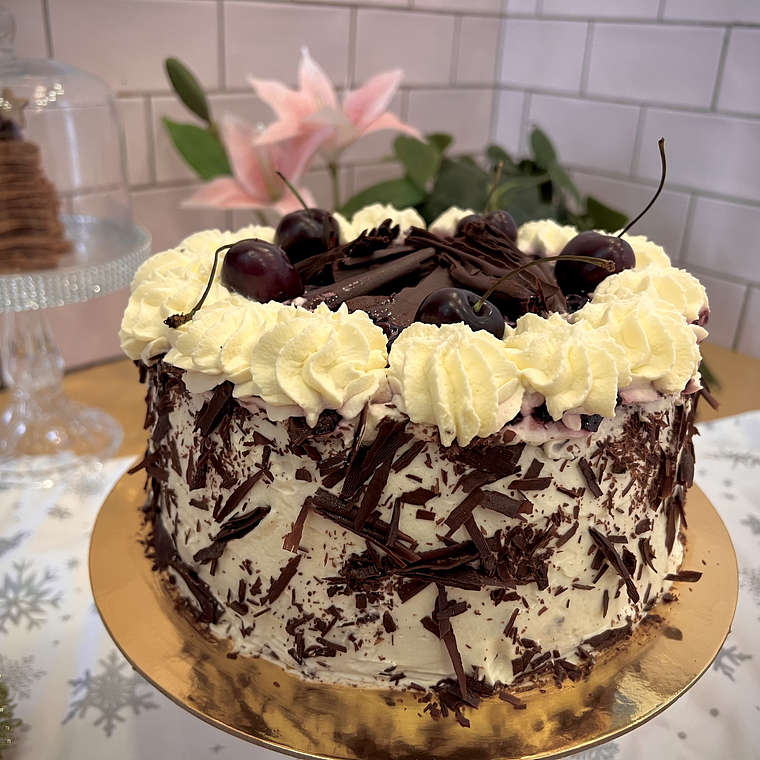 Torta Selva Negra Keto: sin lactosa - sin gluten - sin azúcar 1