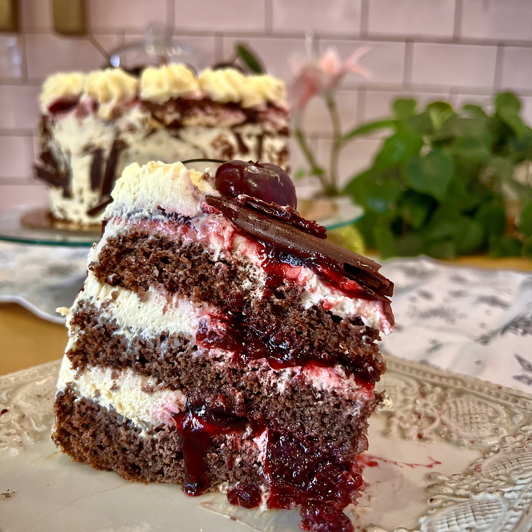 Torta Selva Negra Keto: sin lactosa - sin gluten - sin azúcar 2