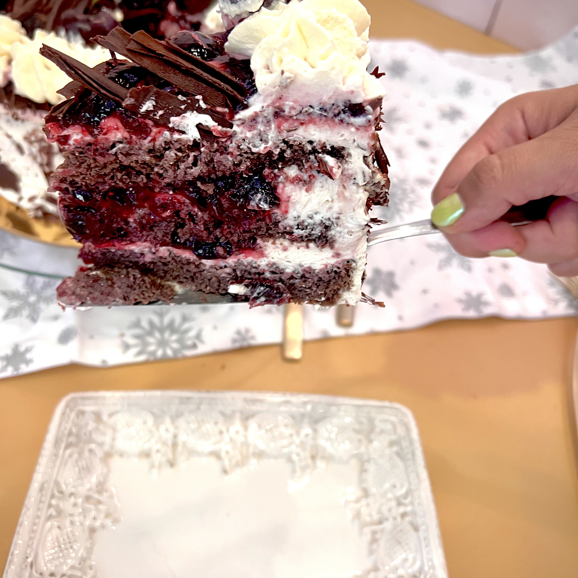 Torta Selva Negra Keto: sin lactosa - sin gluten - sin azúcar 4