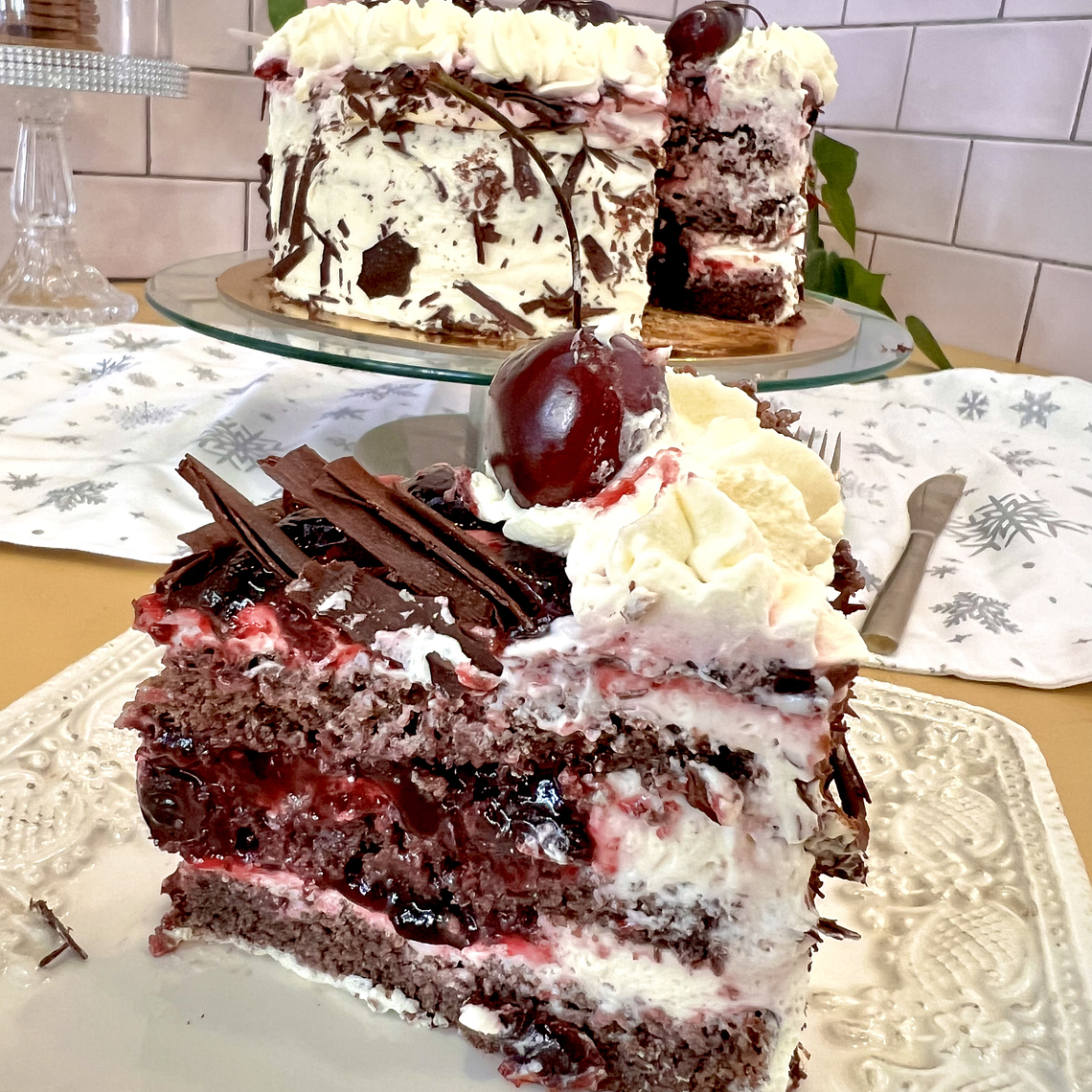 Torta Selva Negra Keto: sin lactosa - sin gluten - sin azúcar 5