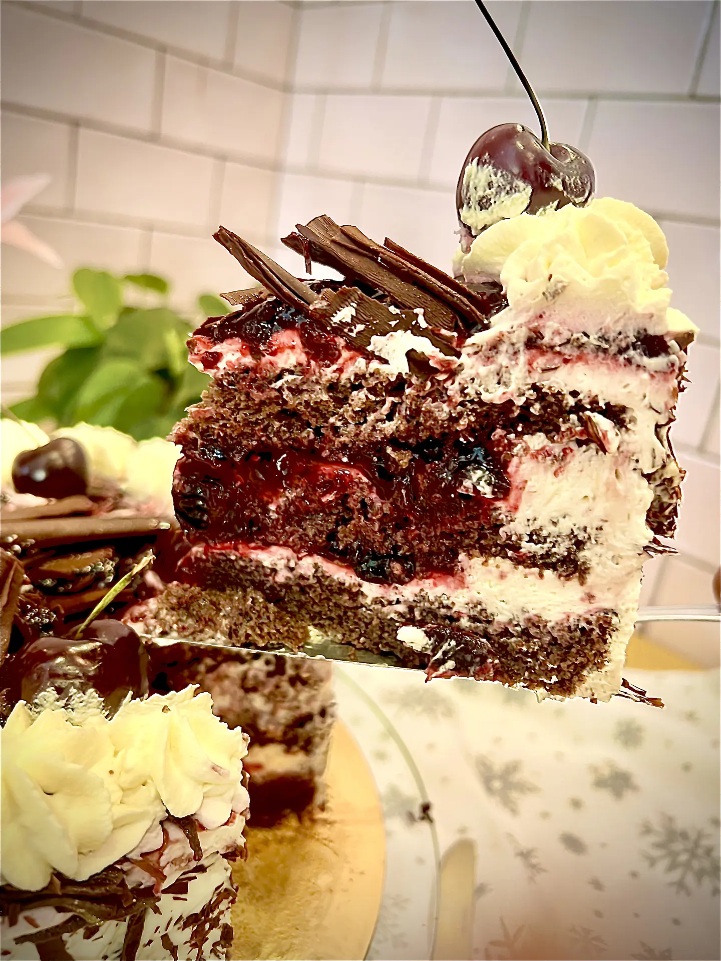 Torta Selva Negra: keto - sin gluten - sin azúcar 4