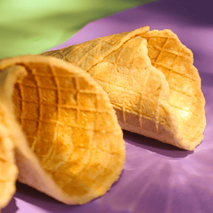 Barquillos de helado - GLUTEN FREE - SUGAR FREE