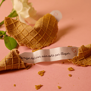 Galletas de la Fortuna del amor - Gluten free - Keto - APLV