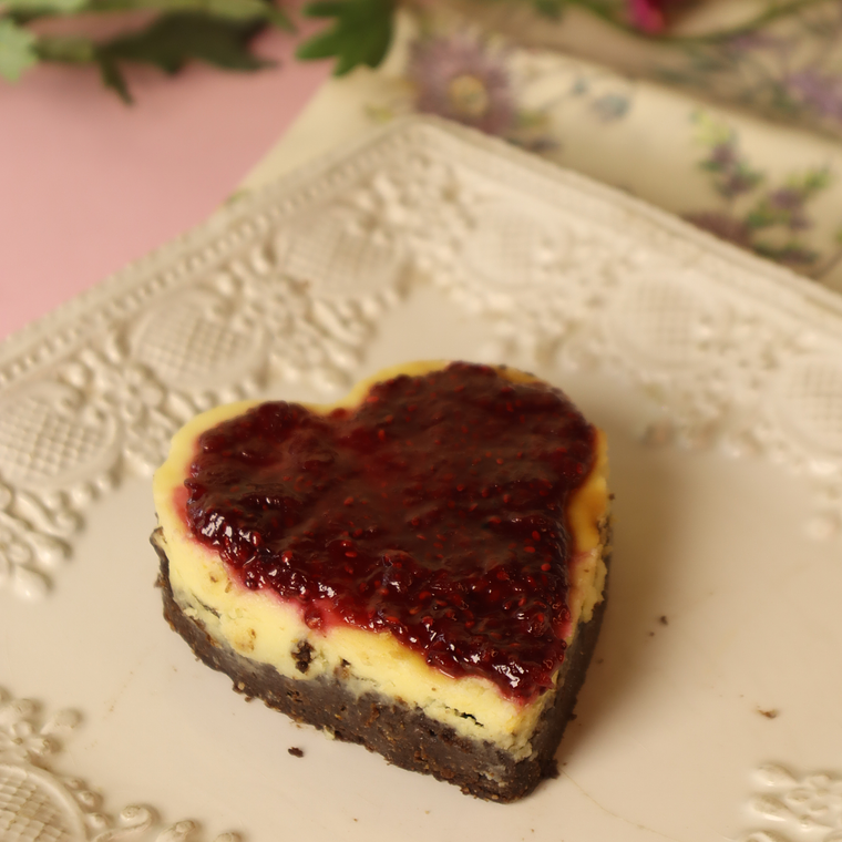 Valentines Cheescake Brownie. Keto, sin gluten. 3