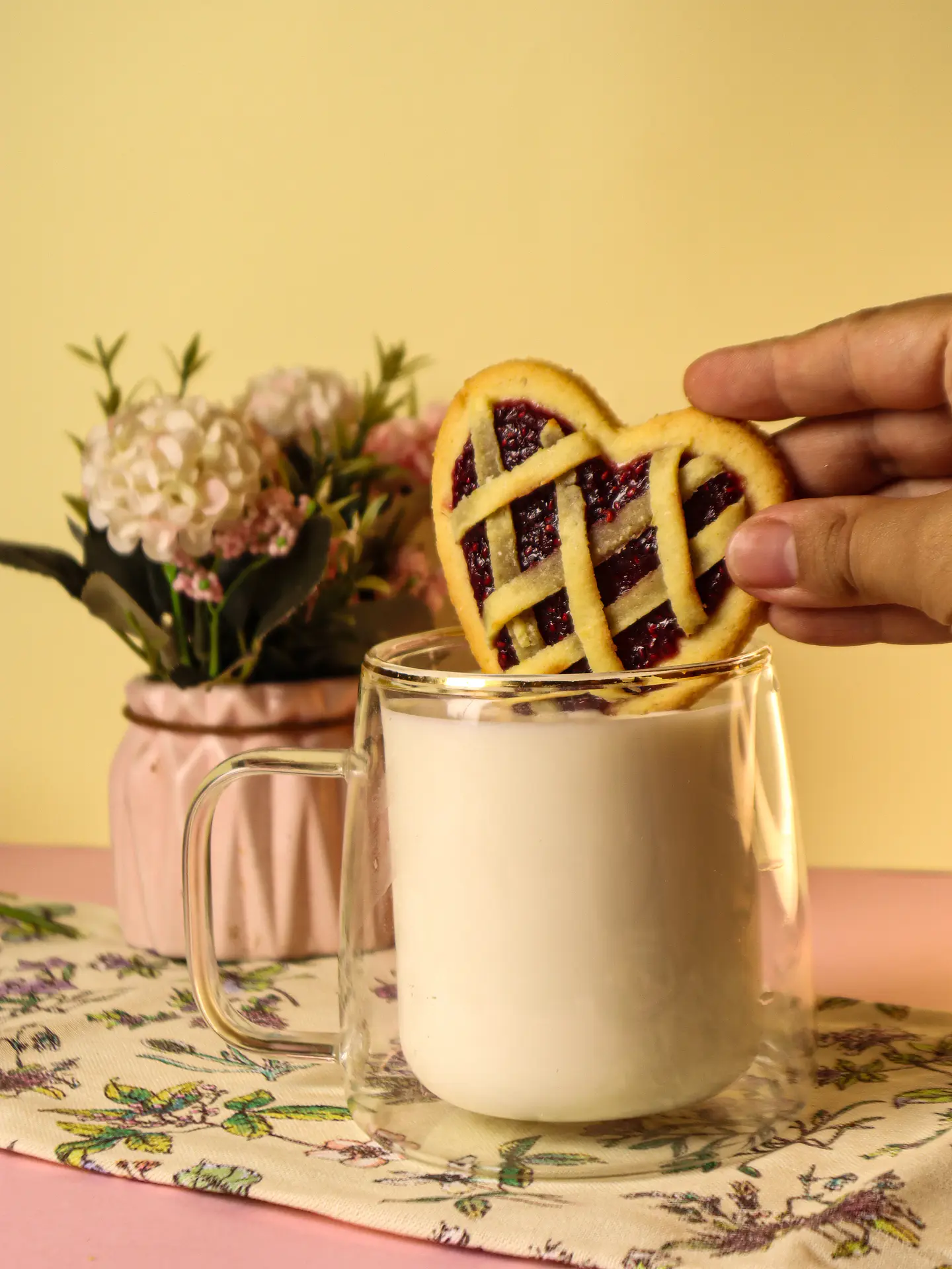 Mini tartaletas San Valentín de frambuesa 3