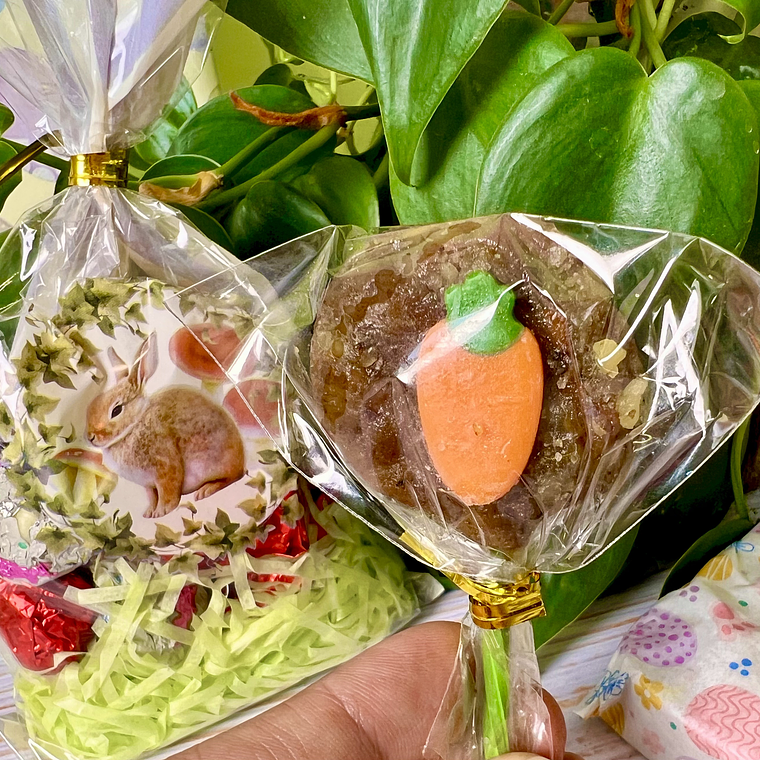 Paletas pascua- Carrot cake- sin gluten- sin azúcar 2