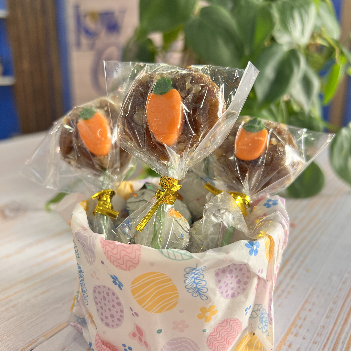 Paletas pascua- Carrot cake- sin gluten- sin azúcar 1