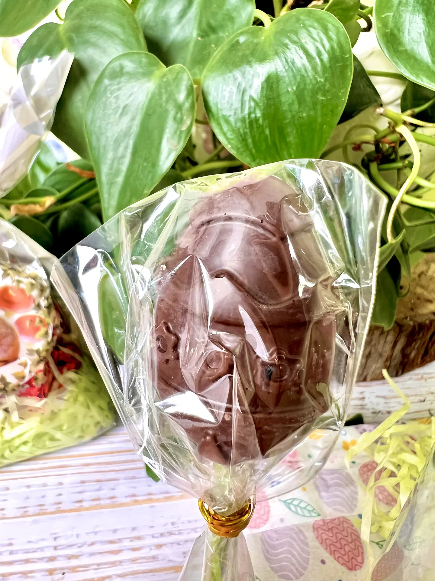 Paletas de pascua de chocolate sin azúcar - sin gluten - keto 4