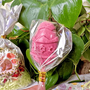 Paletas de pascua de chocolate- sin azúcar- sin gluten - keto.