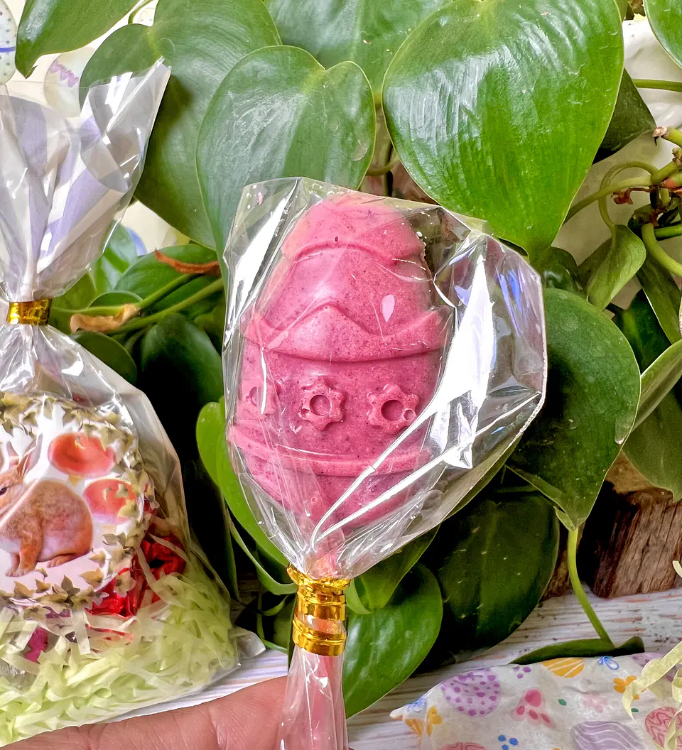 Paletas de pascua de chocolate sin azúcar - sin gluten - keto 2