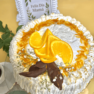 Epifanía de naranja (torta panqueques) - opción sin lácteos