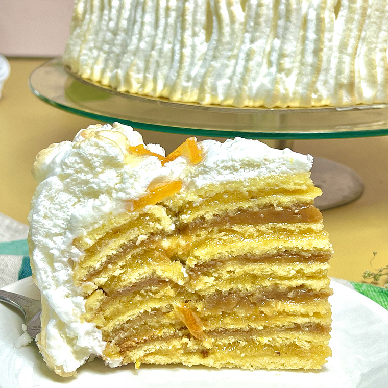 Epifanía de naranja (torta panqueques) - opción sin lácteos 2