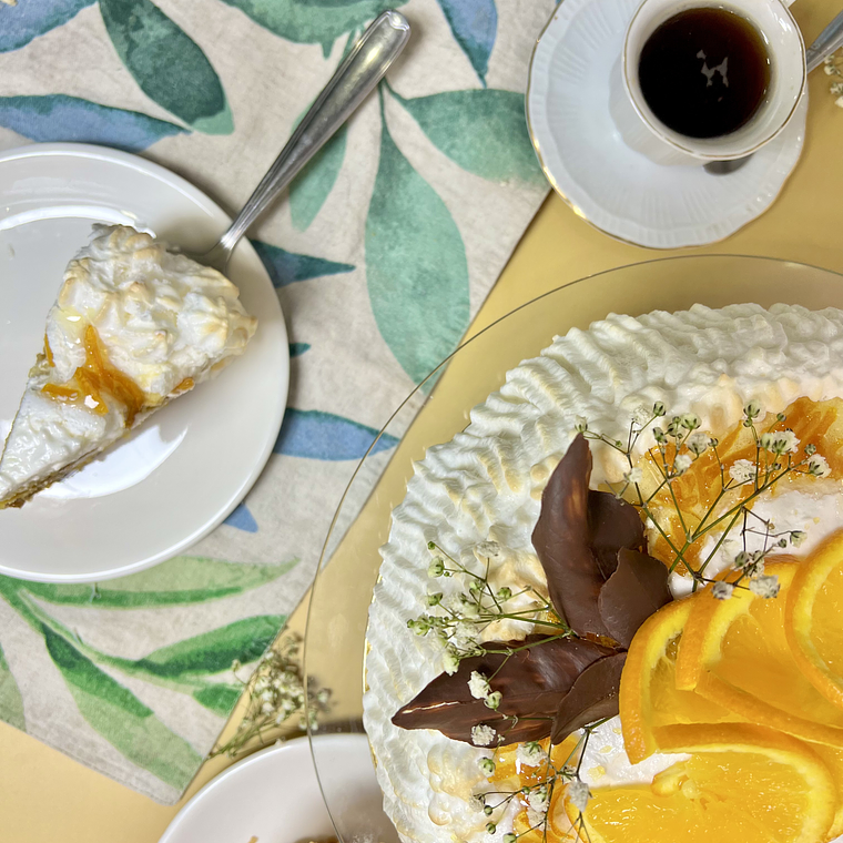 Epifanía de naranja (torta panqueques) - opción sin lácteos 3