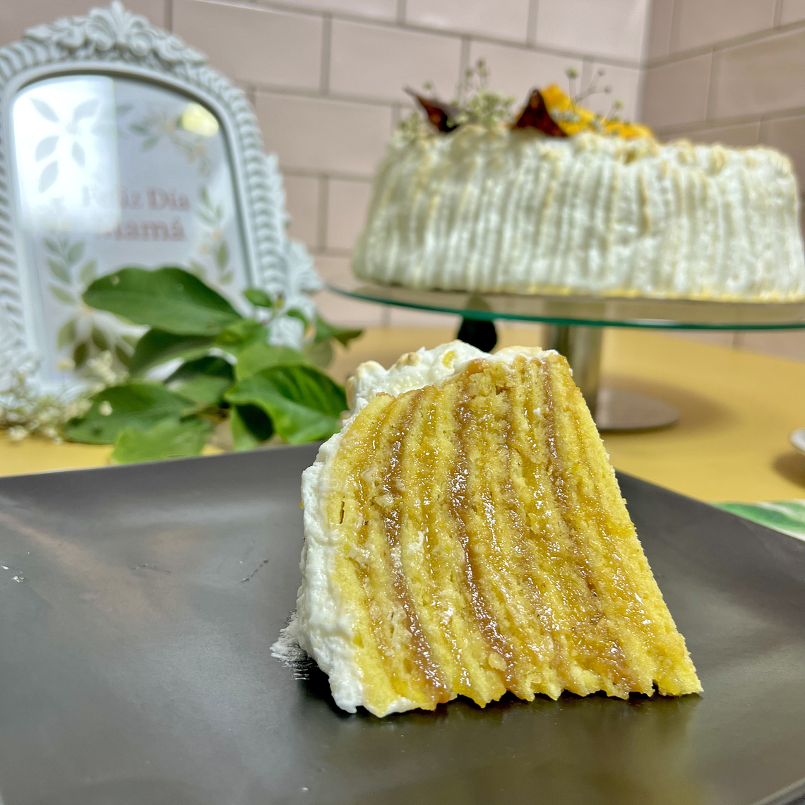 Epifanía de naranja (torta panqueques) - opción sin lácteos 6