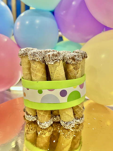 Torta Barquillos Sin Límites (Keto - APLV - Gluten Free - Sin Azúcar)