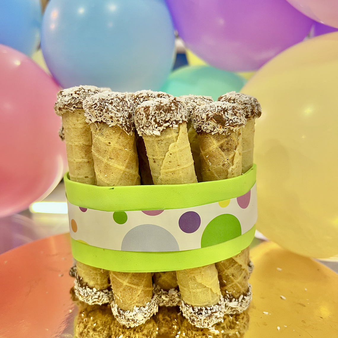 Torta Barquillos Sin Límites (Keto - APLV - Gluten Free - Sin Azúcar) 1