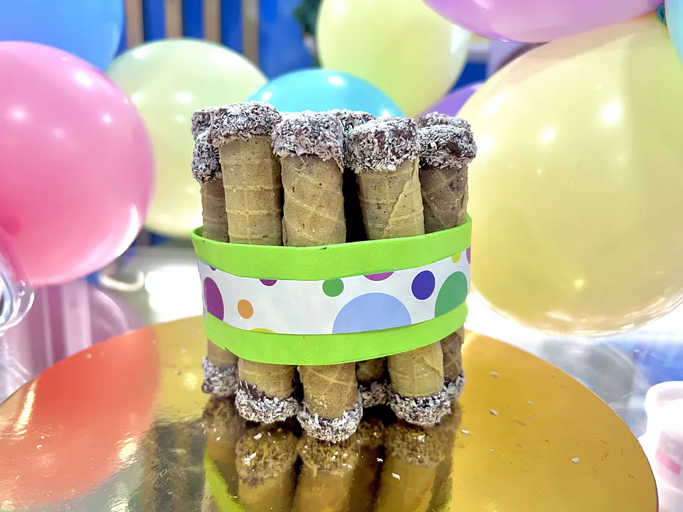 Torta Barquillos Sin Límites (Keto - APLV - Gluten Free - Sin Azúcar) 3