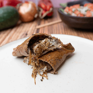 Empanada Fugazzeta Keto (Queso de cabra y cebolla)