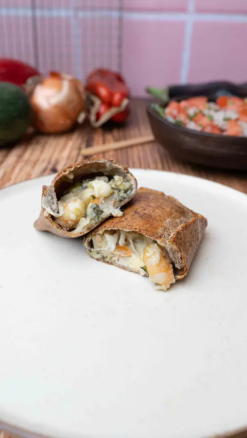 Keto Empanadas Camarón Queso