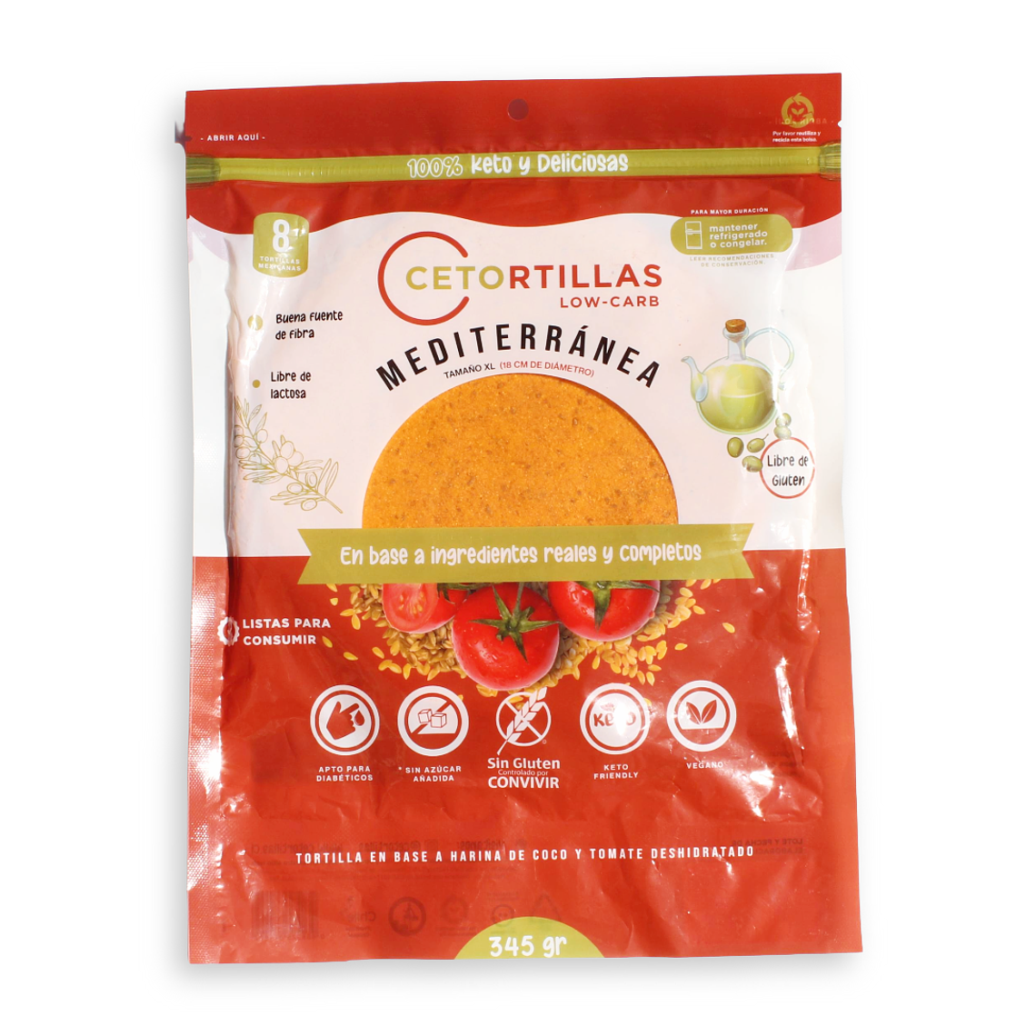 Cetortillas Mediterráneas XL 1