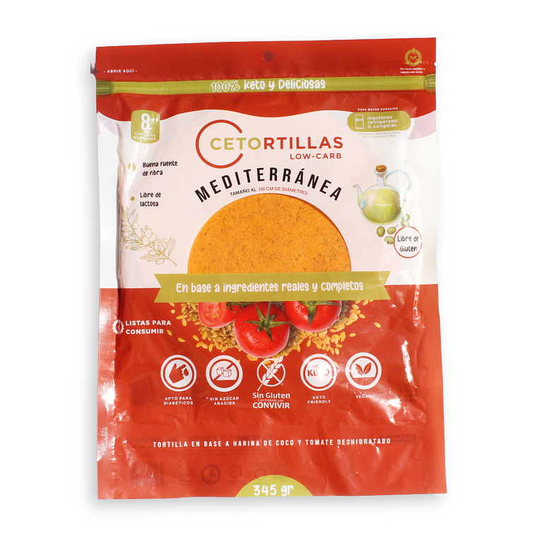 Cetortillas Mediterráneas XL 1