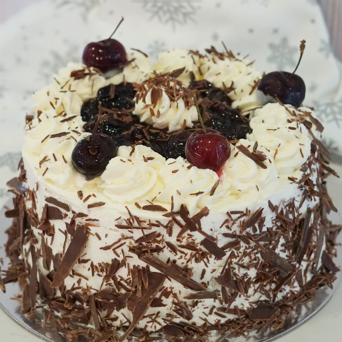 Torta Selva Negra: keto - sin gluten - sin azúcar 3