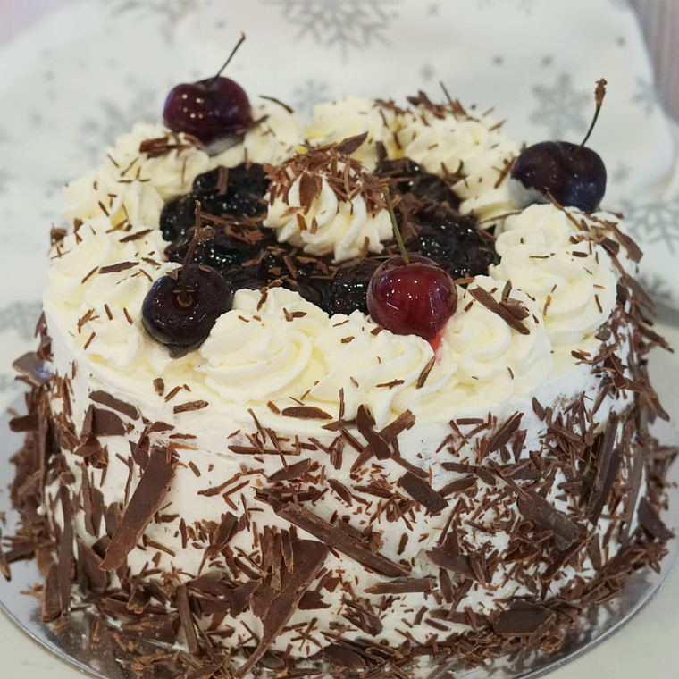 Torta Selva Negra: keto - sin gluten - sin azúcar 3