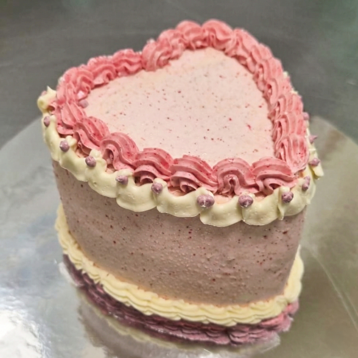 Mini torta (bento cake) San Valentín 💗​ 2