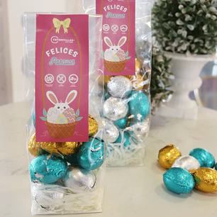 Huevitos de pascua sin azúcar - sin gluten - libres de soya