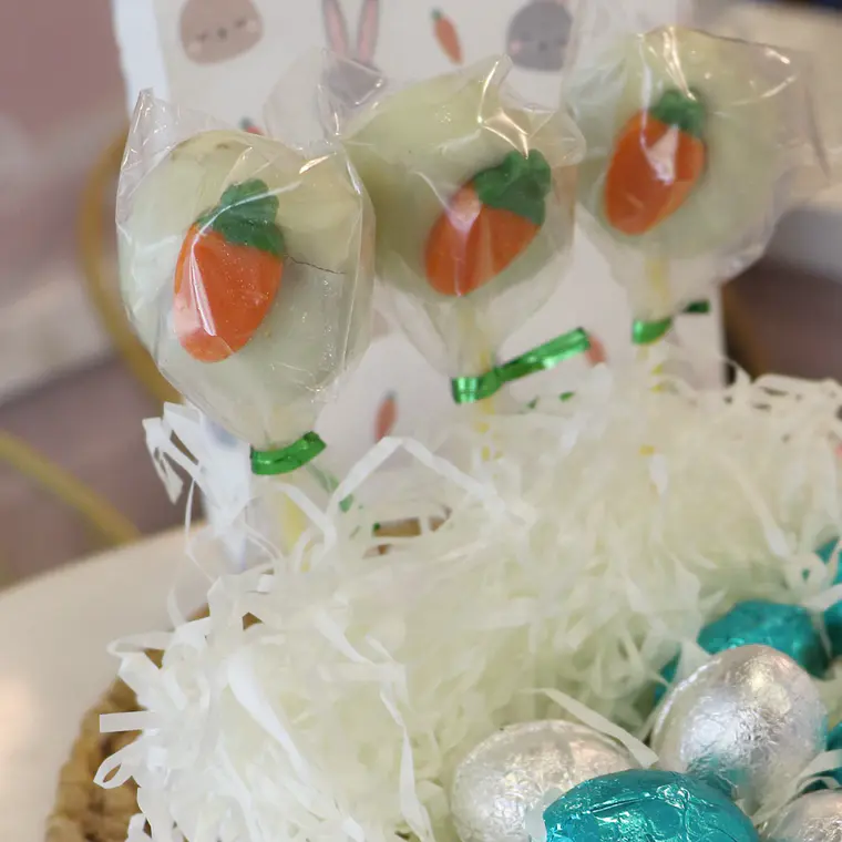 Cake pop carrot cake sin azúcar - keto - sin gluten 3